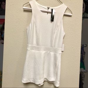Kenzie Brand White romper/dress